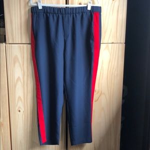 Banana Republic elastic waist straight pants